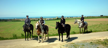 randonne pays bigouden ferme equestre