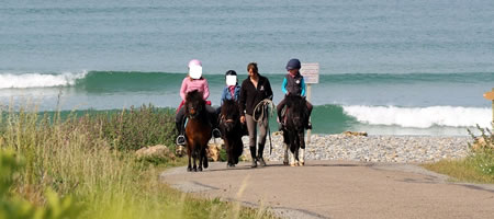 balade  cheval baie d'audierne